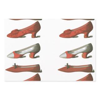 Vintage Red Shoes  Sheets