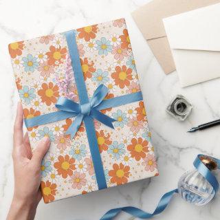 Vintage Retro Floral Seamless Pattern