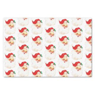 Vintage Retro Jolly Old Santa Claus Christmas Tissue Paper