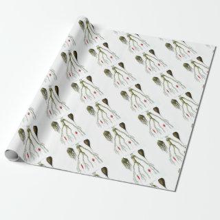 Vintage Root Vegetables Botanical Print