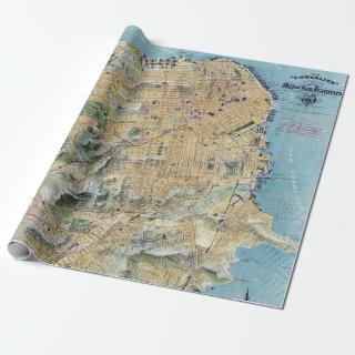 Vintage San Francisco Map