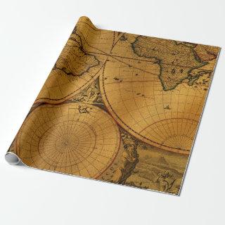 Vintage Sea Map  Roll