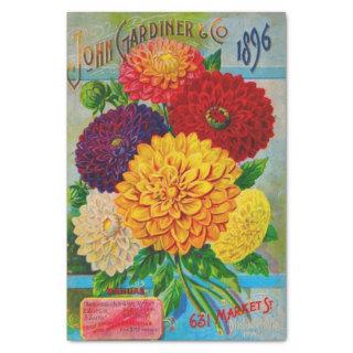 "Vintage Seed Catalog John Gardiner, 1896 Tissue Paper