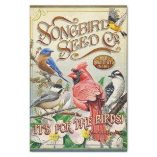 Vintage Seed Catalog, Songbird Seed Company Tissue Paper