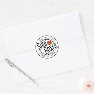 Vintage Shoebox Party Sticker