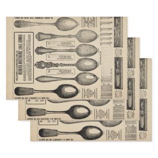 Vintage Spoons Catalog Page  Sheets