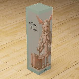 Vintage Spring, Easter, Wine Box