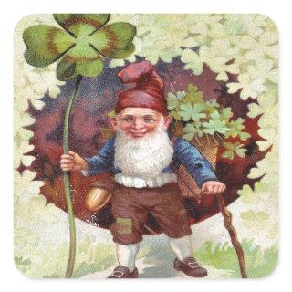 Vintage St Patrick's Day Square Sticker