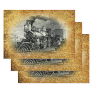 Vintage Steam Train  Sheets