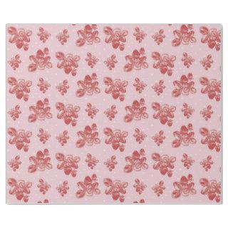 Vintage Strawberry Toile Pattern Gift Wrap