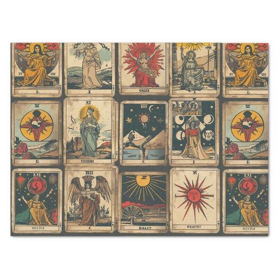 Vintage Tarot   Tissue Paper