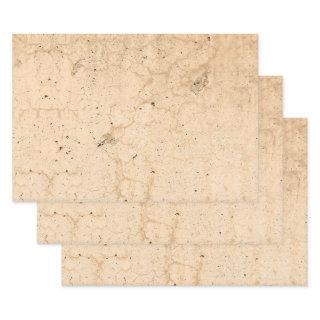 Vintage Texture Antique Beige Country Rustic  Sheets