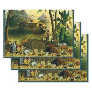 Vintage Victorian Folk Art, Noah's Ark by Hidley  Sheets