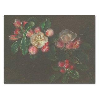 Vintage Victorian Roses Flowers Tissue Paper