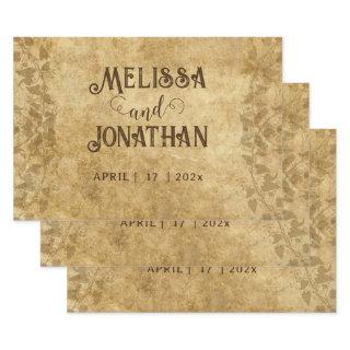 Vintage wedding Bride Groom Once upon a time  Sheets