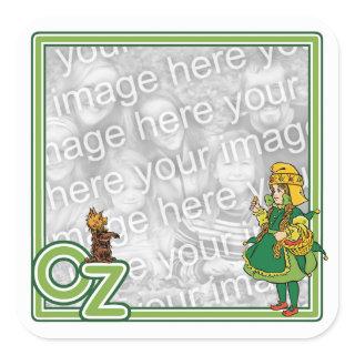 Vintage Wizard of Oz; Dorothy and Toto Square Sticker