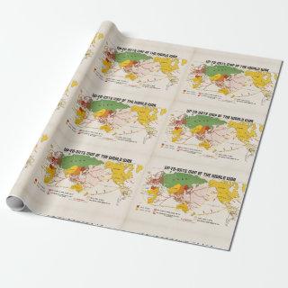 Vintage World War II Map