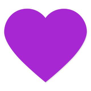 Violet Heart Sticker