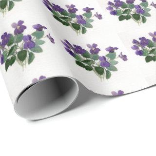 Violet Wrapping papper