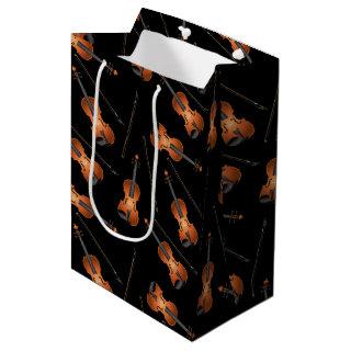 Violin Musician Teacher String Orchestra Medium Gift Bag