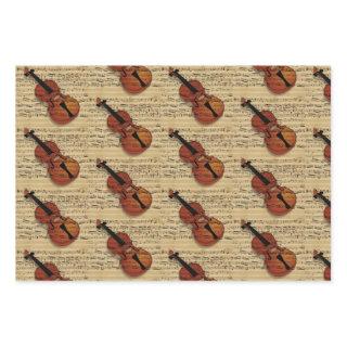 Violin Vintage Music  Trio  Sheets