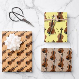 Violins Musical Design   Sheets