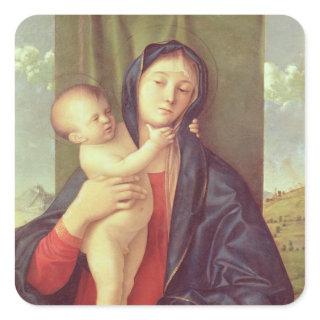 Virgin and Child, c.1487 Square Sticker