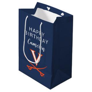 Virginia Cavaliers | Birthday Medium Gift Bag