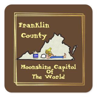 Virginia Moonshine Stickers