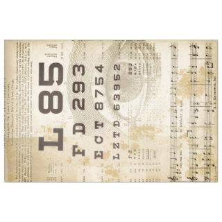 Vision Chart Furniture Decoupage Paper