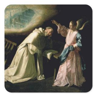 Vision of St. Peter Nolasco, 1629 Square Sticker
