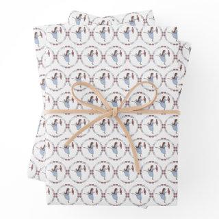 Visions of Sugar Plum Fairies Nutcracker Gift Wrap