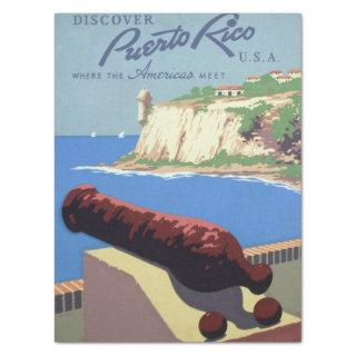 Visit El Morro Fortress, Puerto Rico, Old San Juan Tissue Paper