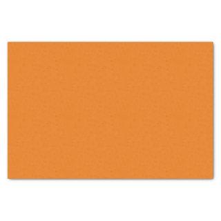 Vivid Orange Solid Color Tissue Paper