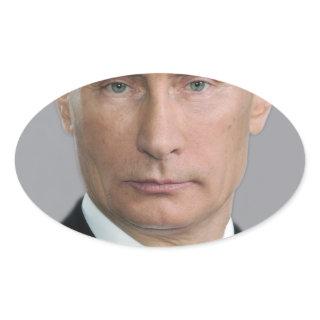 Vladimir Putin Oval Sticker