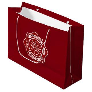 Volunteer Firefighter Large Gift Bag