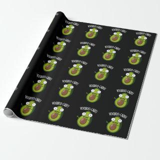 Voodoo-cado Funny Avocado Pun Dark BG