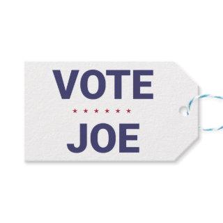 Vote Joe (2020 US election) Gift Tags