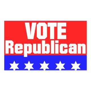 Vote Republican Rectangular Sticker