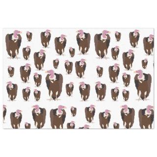 Vulture Birds Pattern  Tissue Paper