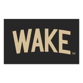Wake Forest University | Wake Arch Rectangular Sticker