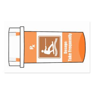 Wakeboarding Is My Drug Rectangular Sticker