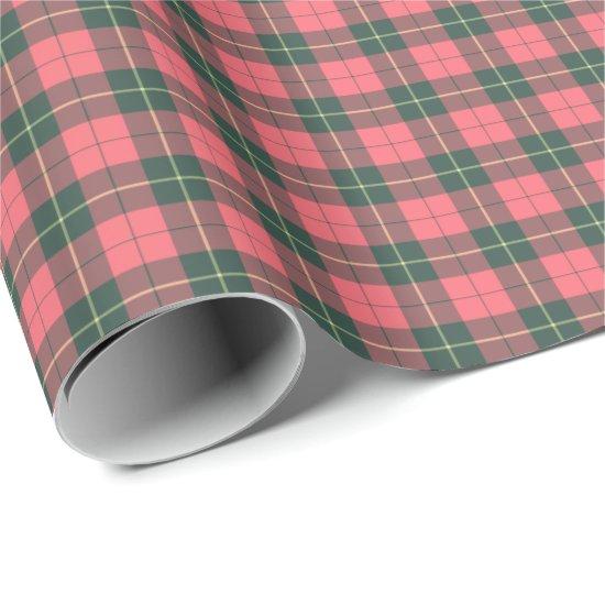 Wallace Clan Weathered Tartan