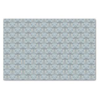Walrus Mustache Pattern Tissue Paper