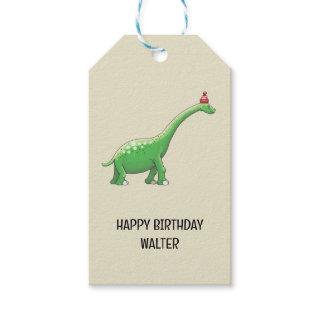 Walter the Dinosaur Gift Tags