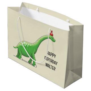 Walter the Dinosaur Large Gift Bag