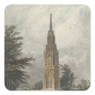 Waltham Cross, c.1820 Square Sticker