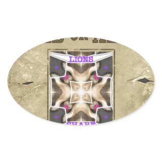 Wanted Peace, Love and Inspiration: Spread Harmony Oval Sticker