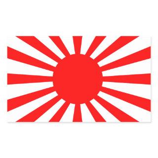 War Flag of the Imperial Japanese Army Rectangular Sticker