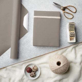 Warm Stone Brown Solid Color